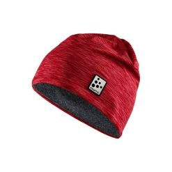 Czapka Craft microfleece. Czerwone czapki damskie Craft, na zimę, bez wzorów. Za 165.50 zł.