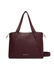 Valentino Torebka Thaoe Re VBSA5M02 Bordowy. Czerwone shopperki damskie Valentino, bez wzorów, ze skóry, bez dodatków. Za 749.99 zł.