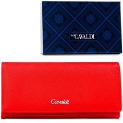 Portfel damski 4U Cavaldi GD22-SFK czerwony. Czerwone portfele damskie 4U Cavaldi. Za 45.00 zł.