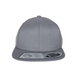 Czapka Flexfit 110. Szare czapki damskie FLEXFIT, bez wzorów, z poliakrylu. Za 96.85 zł.
