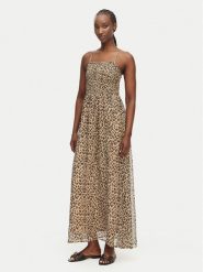 ONLY Sukienka letnia Elena 15352634 Czarny Regular Fit. Czarne sukienki damskie ONLY, na lato, m, bez wzorów, z syntetyku, bez kołnierzyka, bez ramiączek. Za 189.99 zł.