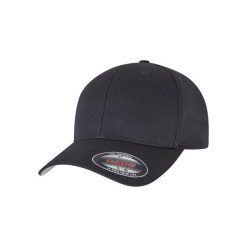 Czapka bejsbolówka Flexfit Wooly Combed. Czarne czapki damskie FLEXFIT, bez wzorów, z bawełny, sportowe. Za 70.30 zł.