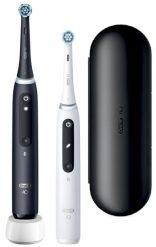 Szczoteczka magnetyczna Oral-B iO 5 Duo biały/czarny. Białe szczoteczki elektryczne Oral-B. Za 799.00 zł.