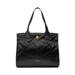 Torebka Kurt Geiger. Czarne torebki do ręki damskie Kurt Geiger, bez wzorów, bez dodatków. Za 469.99 zł.