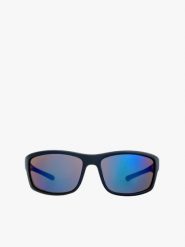 Okulary przeciwsłoneczne męskie w sportowym stylu. Niebieskie okulary przeciwsłoneczne damskie Brawo sp. z o.o. Za 69.99 zł.