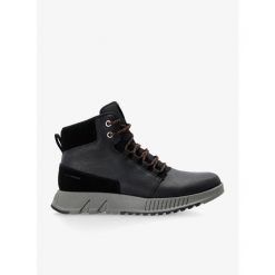 Buty outdoor męskie Sorel Mac Hill Lite Mid Plus WP. Brązowe buty zimowe męskie Sorel, bez wzorów, bez obcasa, bez zapięcia. Za 488.99 zł.