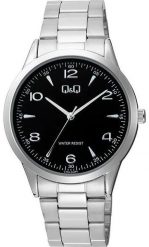Zegarek Q&Q C10A-042P męski klasyczny czarna tarcza cyfry . Czarne zegarki męskie Q&Q, bez wzorów. Za 119.00 zł.