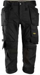 Snickers piratbuks str. 56 - Sort, slim fit design, stretch m/hylsterlommer - 6142. Spodnie sportowe męskie Snickers, m, bez wzorów. Za 525.55 zł.