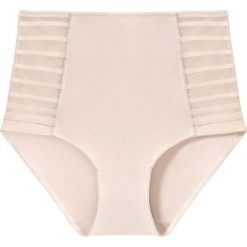 Figi shape, średni stopień modelowania sylwetki. Brązowe majtki damskie bonprix, z bawełny. Za 69.99 zł.