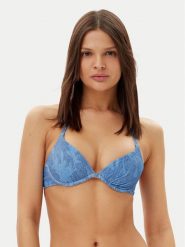 Chantelle Góra od bikini Easy Pop C22JMA Niebieski. Niebieskie bikini Chantelle, bez wzorów, z syntetyku. Za 179.99 zł.