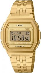 Zegarek męski Casio A1000G-9EF złoty. Żółte zegarki męskie Casio, bez wzorów, złote. Za 849.00 zł.