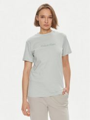 Calvin Klein T-Shirt Hero Logo K20K205448 Zielony Regular Fit. Zielone t-shirty damskie Calvin Klein, m, bez wzorów, z bawełny, bez kołnierzyka, bez ramiączek. Za 149.99 zł.