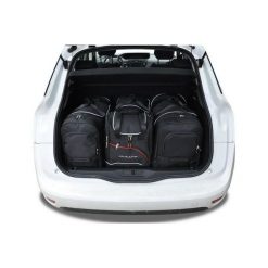 Torby Do Bagażnika Citroen C4 Picasso 2013-2018 4Szt Kjust. Czarne torby podróżne damskie KJUST, bez wzorów. Za 1,233.00 zł.