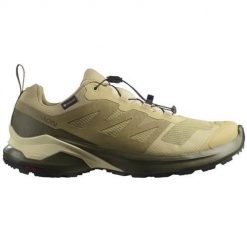 Buty trekkingowe męskie Salomon X-adventure Gtx Gore-tex. Brązowe buty zimowe męskie Salomon, bez wzorów, z gore-texu, bez obcasa, bez zapięcia. Za 632.00 zł.
