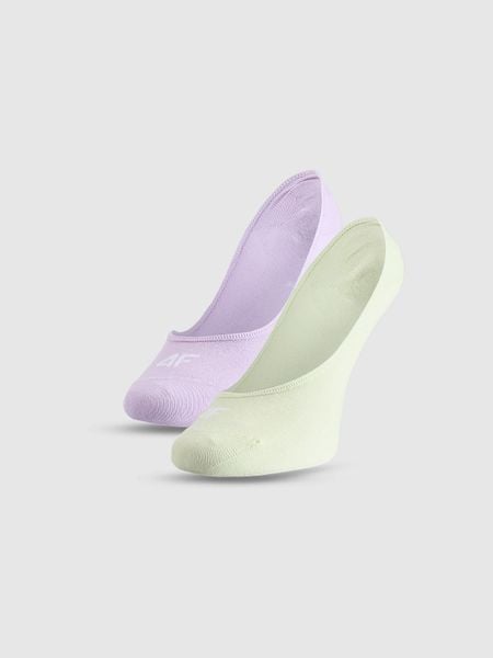 4F Skarpetki casual niewidoczne (2-pack) damskie - multikolor 39-42. Skarpetki damskie 4F, bez wzorów, z bawełny. Za 39.99 zł.