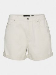 Vero Moda Szorty jeansowe Zuri 10279493 Różowy Regular Fit. Czerwone szorty damskie Vero Moda, bez wzorów, z bawełny. Za 89.99 zł.
