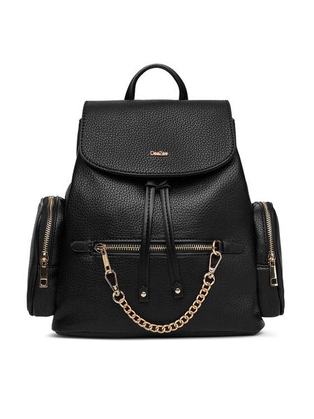 DeeZee Plecak H230649 Czarny. Czarne plecaki damskie DeeZee, bez wzorów, ze skóry. Za 179.99 zł.