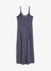Sukienka midi z elastycznej mieszanki wiskozy. Czarne sukienki damskie bonprix, bez wzorów, z wiskozy, eleganckie, bez kołnierzyka, bez ramiączek, midi, plisowane. Za 179.99 zł.