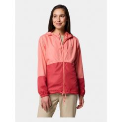 Kurtka przeciwwiatrowa damska Columbia Flash Forward II Windbreaker. Czerwone kurtki sportowe damskie Columbia, l, bez wzorów, z softshellu, bez ramiączek, bez kaptura, trekkingowe. Za 161.99 zł.