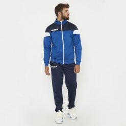 Kompletny dres BOLIVIA CUBA. Niebieskie komplety dresowe męskie Legea, xs, bez wzorów, z dresówki. Za 116.00 zł.