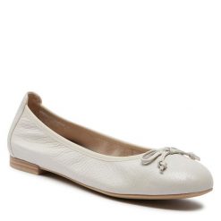 Baleriny Caprice. Balerinki damskie Caprice, bez wzorów, bez obcasa, bez zapięcia. Za 219.99 zł.
