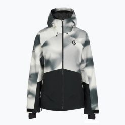 Kurtka narciarska damska SCOTT Ultimate Dryo 10. Brązowe kurtki sportowe damskie Scott, na zimę, l, bez wzorów, z materiału, bez ramiączek, bez kaptura, narciarskie. Za 899.99 zł.