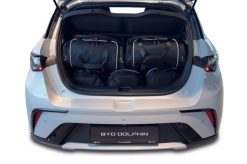 Torby Do Bagażnika Byd Dolphin Ev 2021+ 5Szt Kjust. Czarne torby podróżne damskie KJUST, bez wzorów, z kauczuku. Za 1,211.00 zł.
