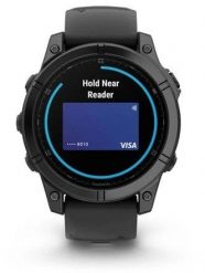 Zegarek sportowy Garmin Garmin Fenix E stainless Steel slate grey. Szare zegarki sportowe Garmin, bez wzorów. Za 2,125.69 zł.