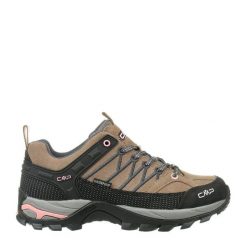 Buty trekkingowe damskie CMP RIGEL LOW. Brązowe obuwie trekkingowe damskie CMP, bez zapięcia. W wyprzedaży za 359.99 zł.