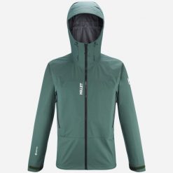 Kurtka trekkingowa męska Millet Kamet Light GoreTex Jkt M wodoodporna. Zielone kurtki męskie Millet, m, bez wzorów, z gore-texu, bez kaptura. Za 1,259.00 zł.