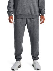 Under Armour Spodnie dresowe UA Essential Fleece Jogger 1373882 Szary Regular Fit. Szare spodnie sportowe męskie Under Armour, m, bez wzorów, z bawełny. Za 239.99 zł.