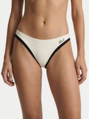 KARL LAGERFELD Dół od bikini B2W46023 Beżowy jasny. Brązowe bikini KARL LAGERFELD, bez wzorów, z syntetyku. Za 259.99 zł.