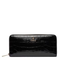 Portfel Furla. Czarne portfele damskie Furla. Za 809.99 zł.