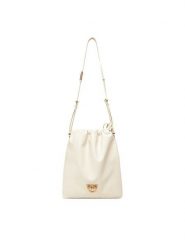PINKO Torebka Slouchy Classic Bag PE 25 PLTT 104359 A270 Écru. Torebki do ręki damskie Pinko, bez wzorów, ze skóry, bez dodatków. Za 819.99 zł.