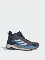 Adidas Trekkingi Terrex Anylander Mid Rain.Rdy Hiking Shoes JR6593 Szary. Szare trekkingi męskie Adidas, z materiału, bez zapięcia. Za 438.99 zł.