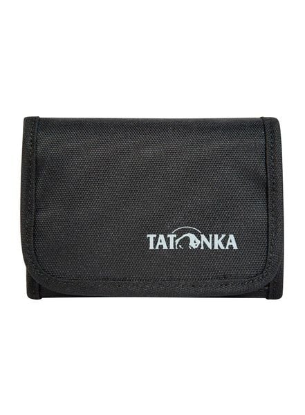 Portfel Tatonka Folder RFID B - black/black. Czarne portfele męskie Tatonka, bez wzorów, z poliamidu. Za 83.99 zł.