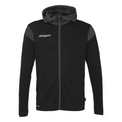 Bluza dresowa z kapturem Uhlsport Squad 27. Białe bluzy damskie Uhlsport, xl, bez wzorów, z dresówki, eleganckie, bez ramiączek, z kapturem. Za 211.50 zł.