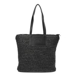Czarna Torebka Big Star Modna Shopperka Damska. Czarne shopperki damskie BIG STAR, bez wzorów, bez dodatków. Za 149.00 zł.