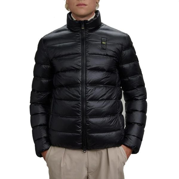 Kurtka BLAUER BELMONT Czarny. Czarne kurtki męskie Blauer, bez wzorów, z tkaniny, bez kaptura. Za 1,397.45 zł.