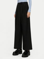 Brave Soul Spodnie materiałowe LTRW-272NAOMIBLK Czarny Regular Fit. Czarne spodnie materiałowe damskie Brave Soul, bez wzorów, z materiału. Za 109.99 zł.