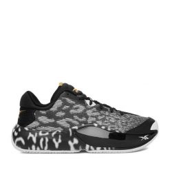 Sneakersy Reebok. Czarne buty sportowe męskie Reebok, bez wzorów, bez zapięcia, do koszykówki. Za 529.99 zł.