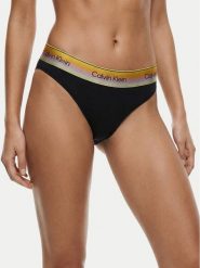 Calvin Klein Underwear Stringi LV00QF8875 Czarny. Czarne majtki damskie Calvin Klein Underwear. Za 84.99 zł.