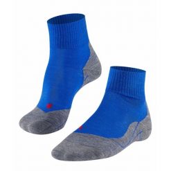 Skarpetki Falke TK5 Short. Niebieskie skarpety męskie Falke, bez wzorów, z poliamidu. Za 156.50 zł.