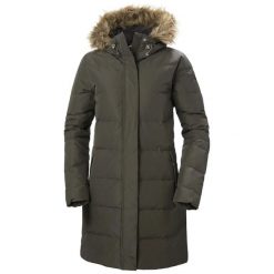 Parka damska Helly Hansen Aden Down. Białe parki damskie Helly Hansen, bez wzorów, z puchu, bez kaptura. Za 982.00 zł.