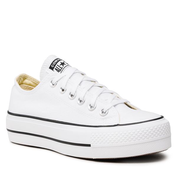 Trampki Converse. Białe trampki i tenisówki damskie Converse, bez wzorów, bez zapięcia. Za 299.99 zł.