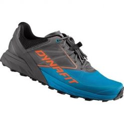 Buty do biegania męskie Dynafit Alpine. Niebieskie buty sportowe męskie Dynafit, bez wzorów, z materiału, bez zapięcia, do biegania. Za 761.00 zł.