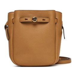 Torebka Tory Burch. Brązowe listonoszki damskie Tory Burch, bez wzorów, bez dodatków. Za 1,619.00 zł.
