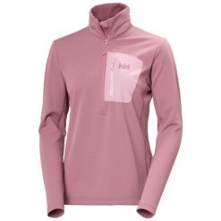 Bluza damska Helly Hansen Versalite. Fioletowe bluzy damskie Helly Hansen, bez wzorów, bez ramiączek, bez kaptura. Za 384.00 zł.