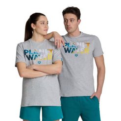 Koszulka Arena Arena Planet Water T-Shirt. Białe koszulki sportowe damskie ARENA, xl, bez wzorów, z bawełny, bez ramiączek. Za 129.99 zł.
