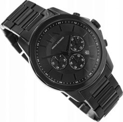 Zegarek Męski + Bransoleta Armani Exchange AX7163SET + BOX. Zegarki męskie Armani Exchange, bez wzorów. Za 1,041.58 zł.